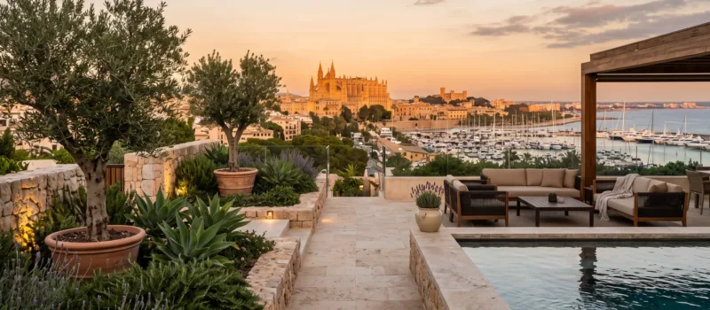 What garden work needs permission in Mallorca?